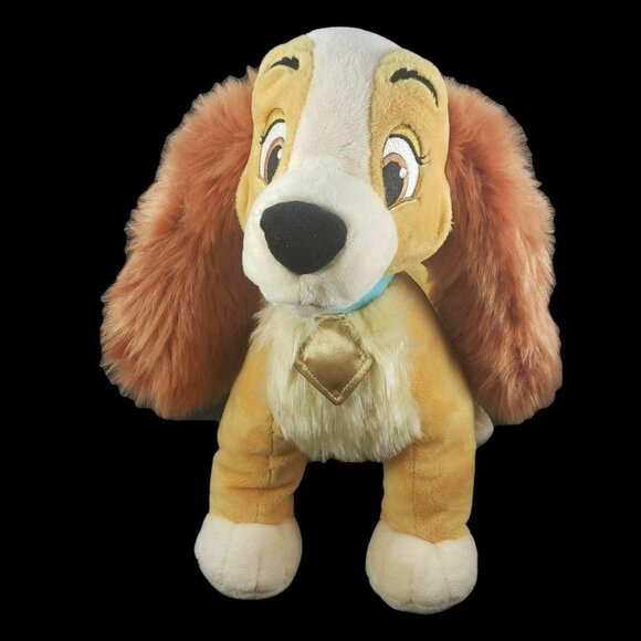 Disney‎ Store Lady and the Tramp Lady Dog Plush Plushie Baby Stuffed Spaniel - Picture 1 of 12